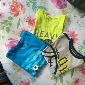Set of 3 Jumping Beans Boys size 4T T-shirts.